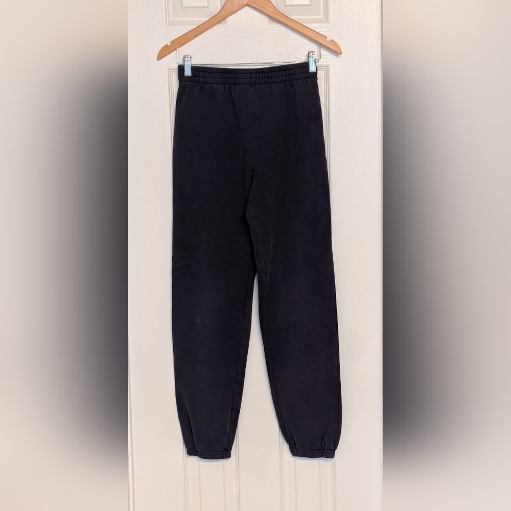 Athletic Works Kid's (Size 16/XL) Blue Elastic Waist Sweatpants/Joggers/Bottoms